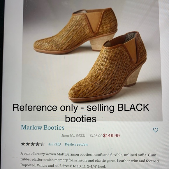 🆕SUNDANCE Woven booties by Matt Bernson - Picture 7 of 7